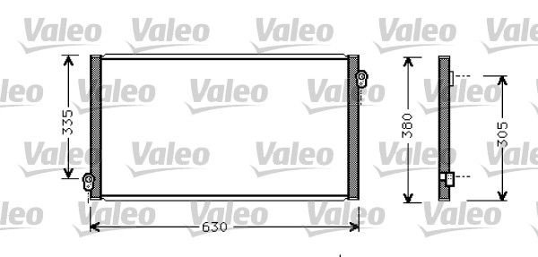 Klima Radyatoru Honda Accord 2,0 1998 2004 | VALEO 817783 | OEM 80100S84A00 80110S1