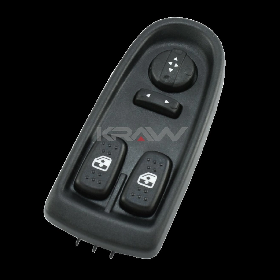 Cam Anahtarı (Düğmesi) Çiftli Sol Daily 2006-2012 Cercevelı (Ayna Ayarlı) | OEM AN-1238