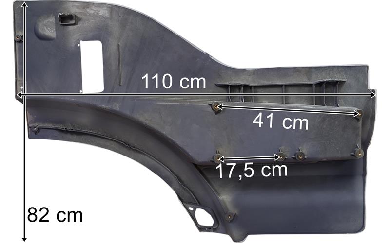 Basamak Komple Arocs Sol Deliksiz | OEM 9606667402