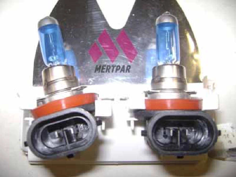 Ampul - (2Lİ) H11 Pipo (H) 100W Beyaz Işık 12V SL3507 | OEM SL3507