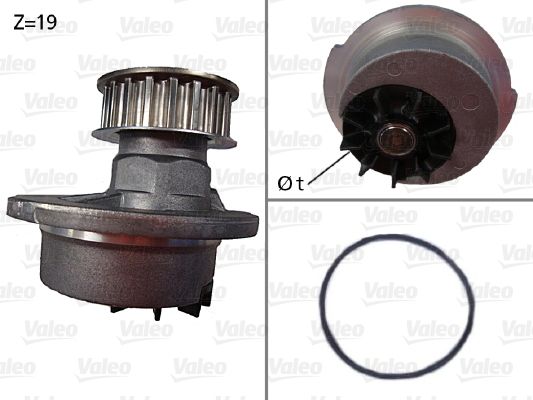 Devirdaim Vectra A 88-92 16SV Astra F C14NZ | VALEO 506030 | OEM 12395558 12395558 12397649 1334011 133402 12397649 1334011 133402