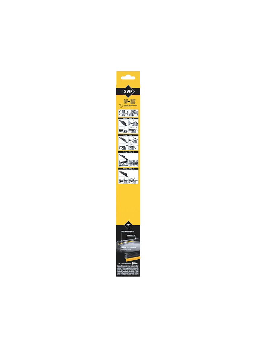 Swf Visioflex Flat Blade (X1) / (330 MM) / (Arka) Audi Q5 (11 / 08>) | VALEO 119517 | OEM 3397008635 3397008635 8R0955425 8X4955425 8R0955425 8X4955425