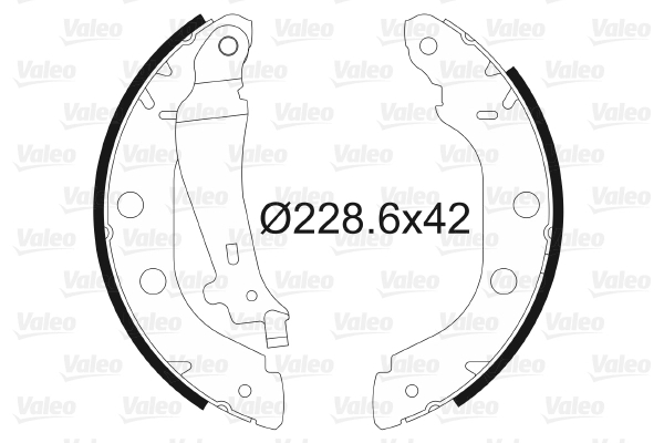 Arka Fren Balatasi Pabuc Primera II P11 96 01 | VALEO 562638 | OEM 4406000QAK 4406000QAK 440603J325 7701205517 440603J325 7701205517