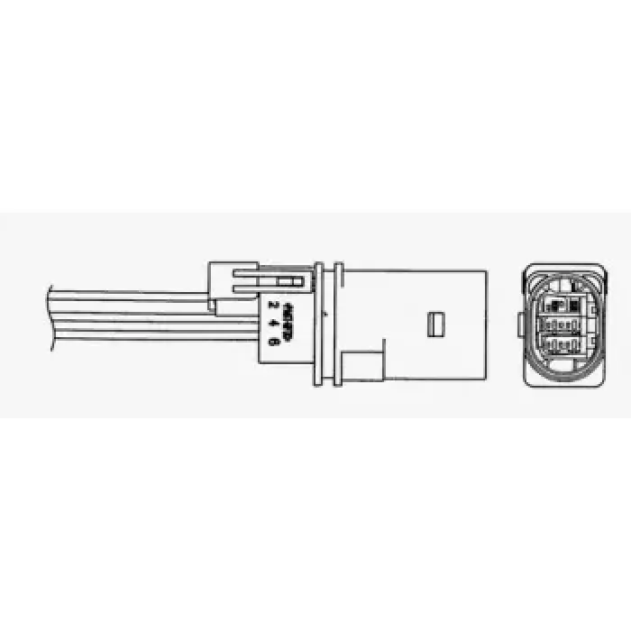 Oksijen Senroru (UAR0002 FA001 / 01) Linea Punto Evo Fiorino Fiat 500 1,3 Multijet | NGK 93808 | OEM 51799398