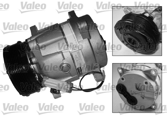 Klima Kompresoru C5 Xantia Ayarli Sogutma | VALEO 699155 | OEM 6453AQ 6453AQ 6455GF 6455GF