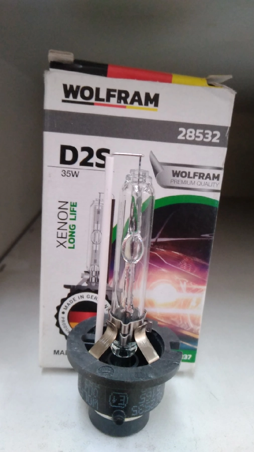 Ampul 12V D2S 35W P32d-2 Xenarc 4300K Uzun Ömür Beyaz Çubuk | OEM 28532