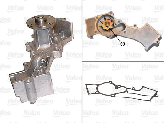 Devirdaim Nissan Terrano | VALEO 506606 | OEM 2101012G25 2101012G26