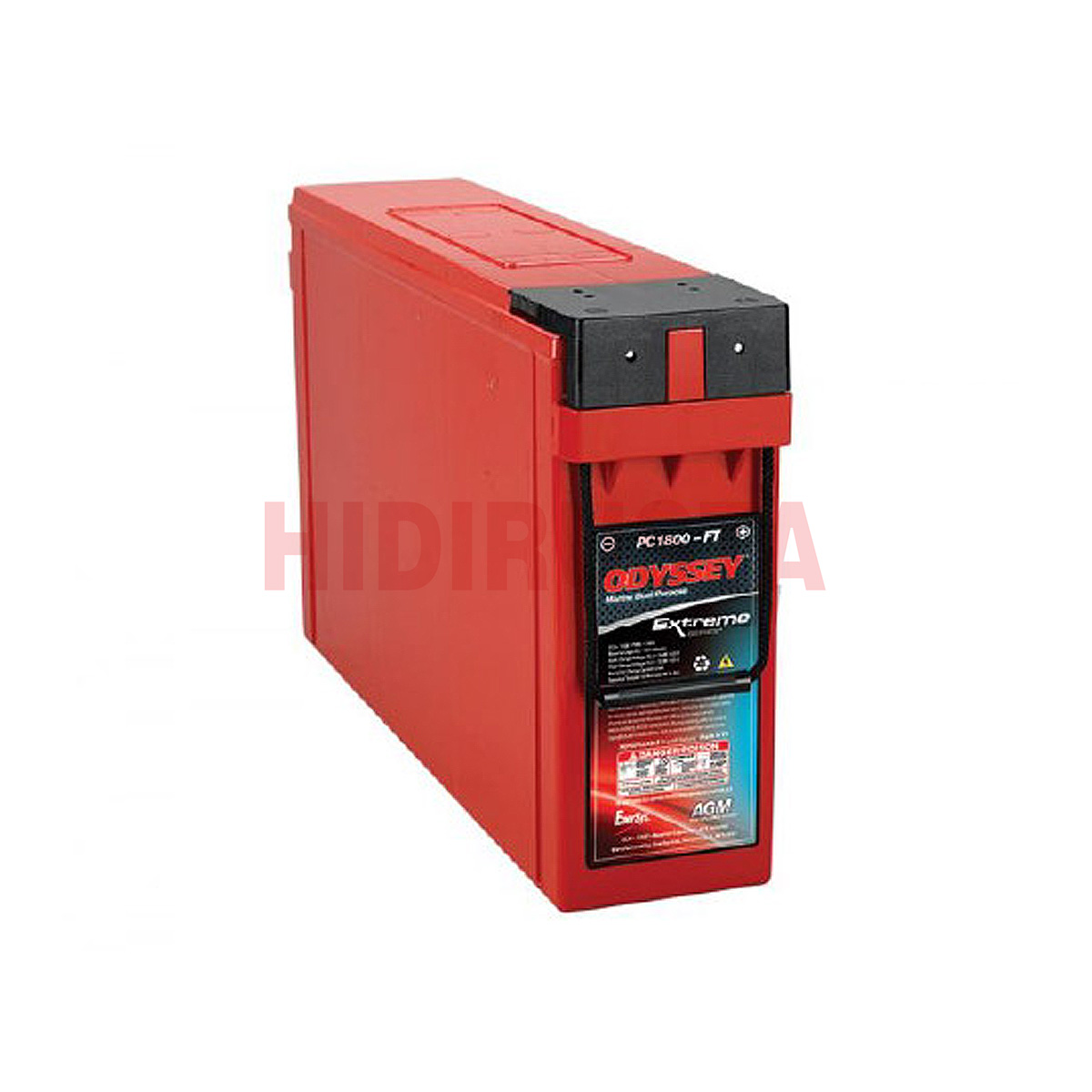 Akü Odyssey 12V 214 Ah 1300A Agm (Pc1800-Ft) (581 X 125 X 317)