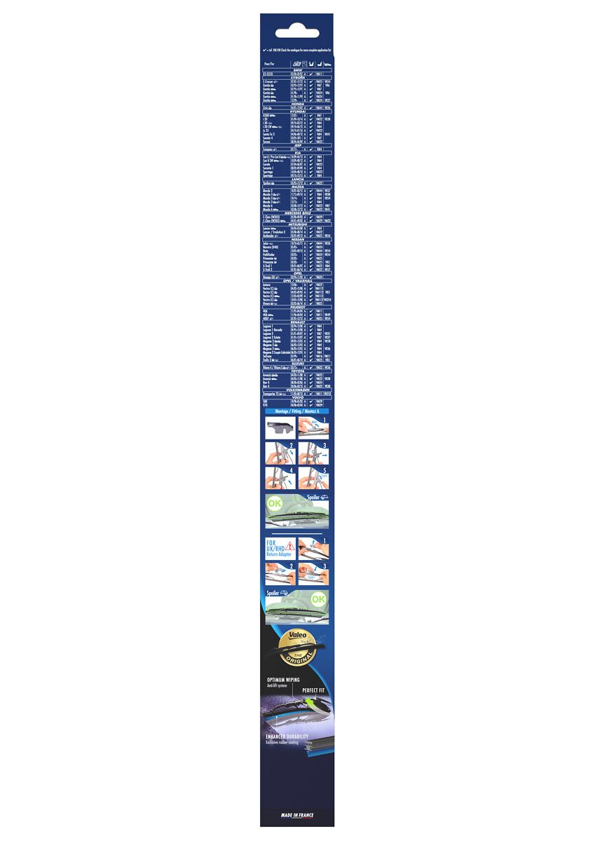 Silecek Supurgesi 600MM Ruzgarlikli Laguna Opel | VALEO 574158 | OEM 93130173