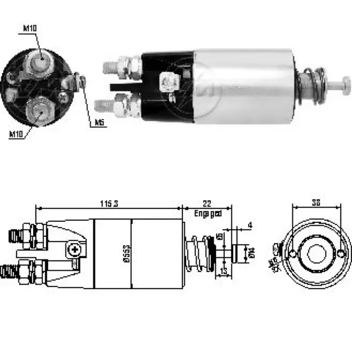 Mars Otomatigi 24V Cummins / Renault / Volvo Tir | ZM 4897