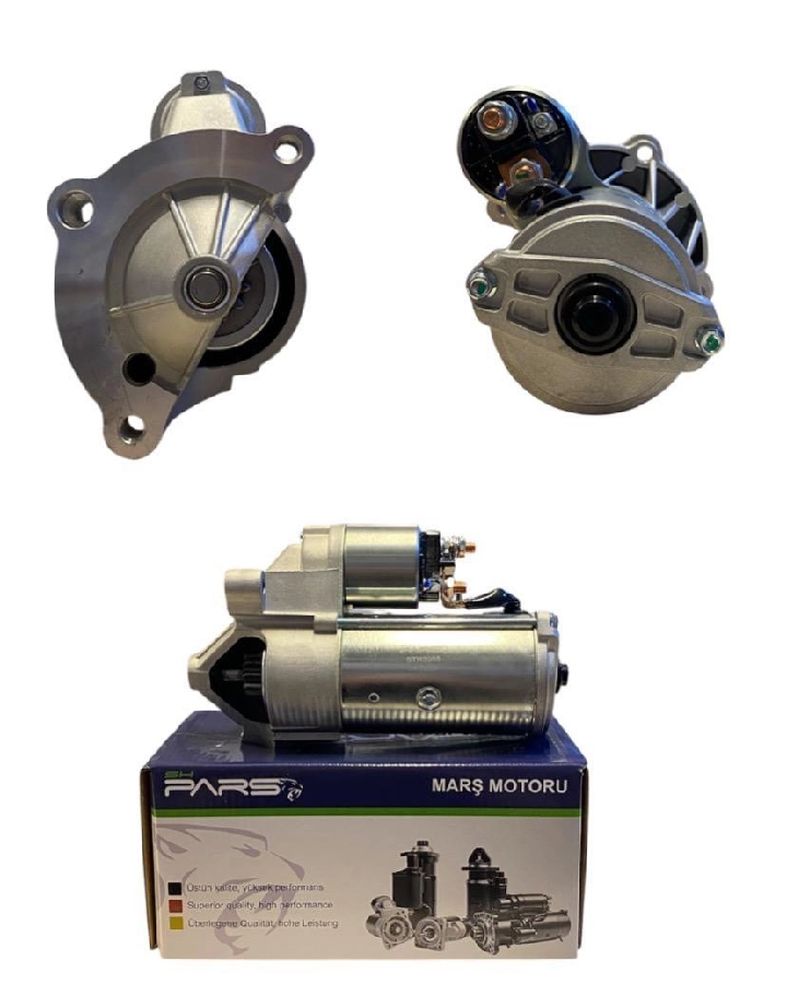 Mars Motoru 12V 11 Dış 1.7 kW Valeo Tipi Peugeot Partner Boxer 206 306 HDI (D7R26 433324) 432622 | OEM PRS-STR3085