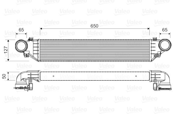Turbosarj Radyatoru W203 02>07 CL203 02>08 S203 01>07 C209 02>09 A209 03>10 R171 04>11 | VALEO 817760 | OEM A2035000000