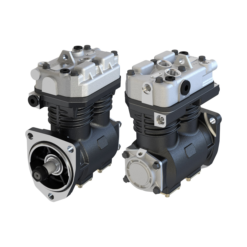 Komple Kompresor Volvo 10 F12 FL10 F16 NL10-12 FM10 B10M B58 LP4825 & LP4829 Knorr | A-TECH 102.01.1000 | OEM 8150407 8112427 LP4825 1300060001