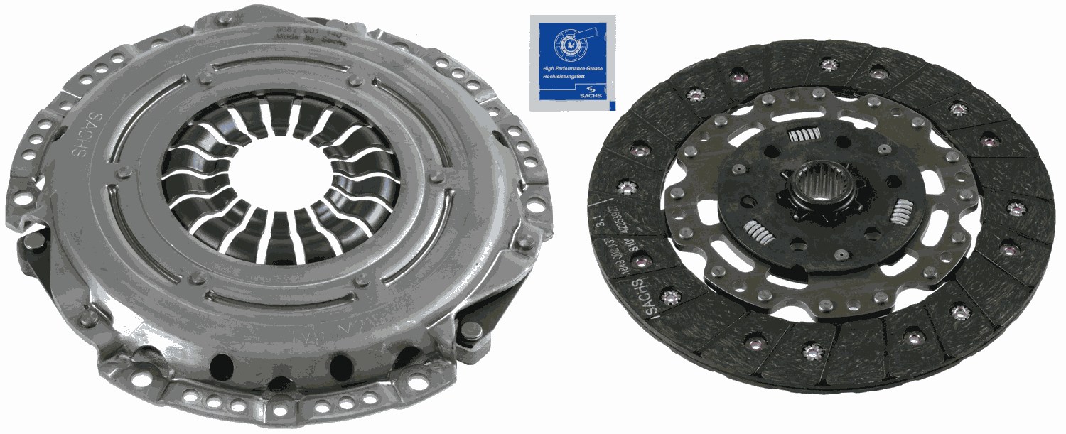 Debriyaj Seti Rulmansiz Astra J - Insignia 1,6 Turbo 08> A16XER | SACHS 3000 951 081 | OEM 1629107 1629107 55562239 55575959 55562239 55575959