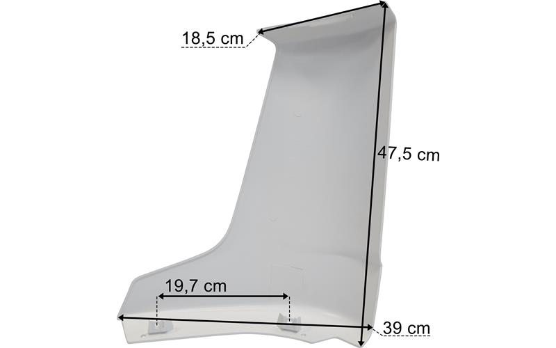 Yan Rüzgarlık TGL, TGM EURO6 Dış Sol | OEM 81611100101