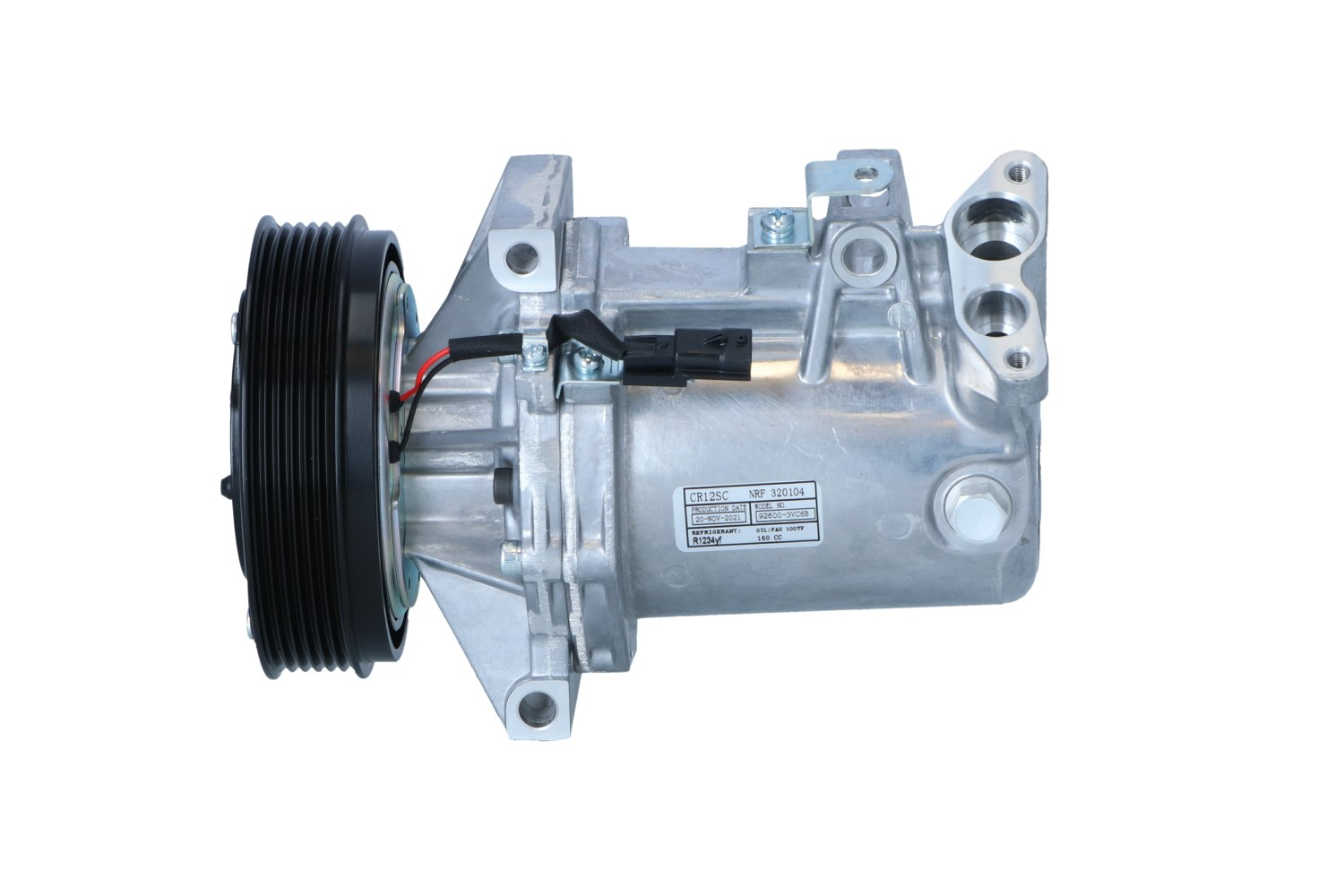 Klima Kompresoru Logan Sandero Lodgy Duster Fluence 1,5 DCI K9K 08> | NRF 320104 | OEM 926009154R