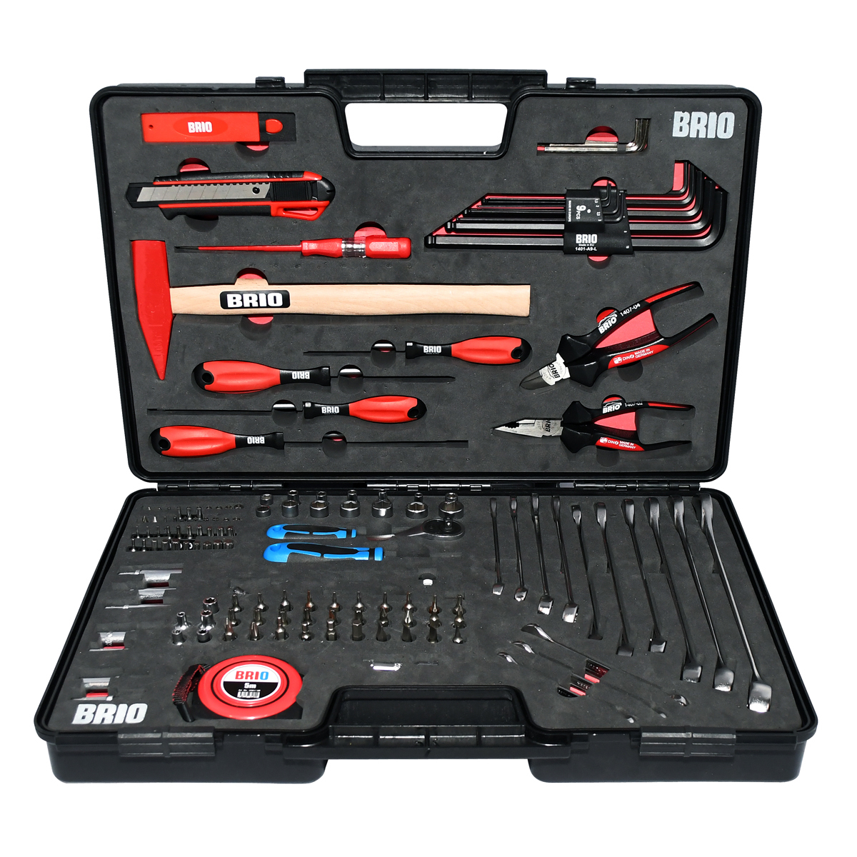Brio Genel Amaçlı Takım Seti 142 Parça Çantada | OEM 9011-1404BTS142