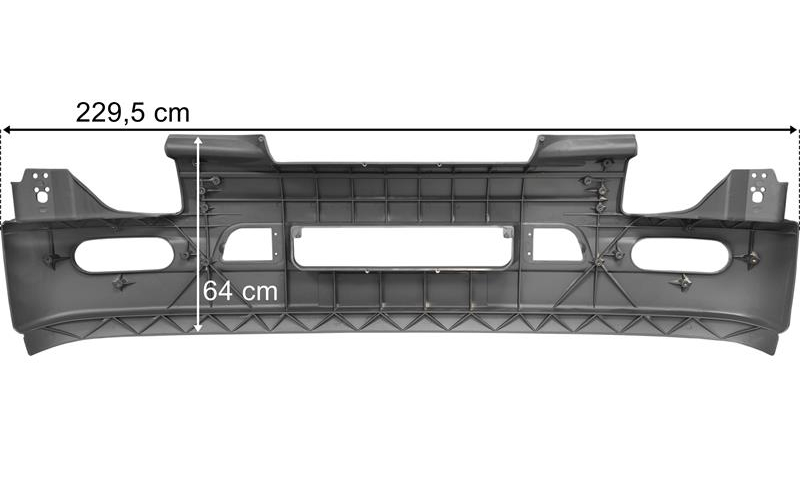 Tampon Renault Eski Model Izgaraları İle Beraber | OEM 5010225819