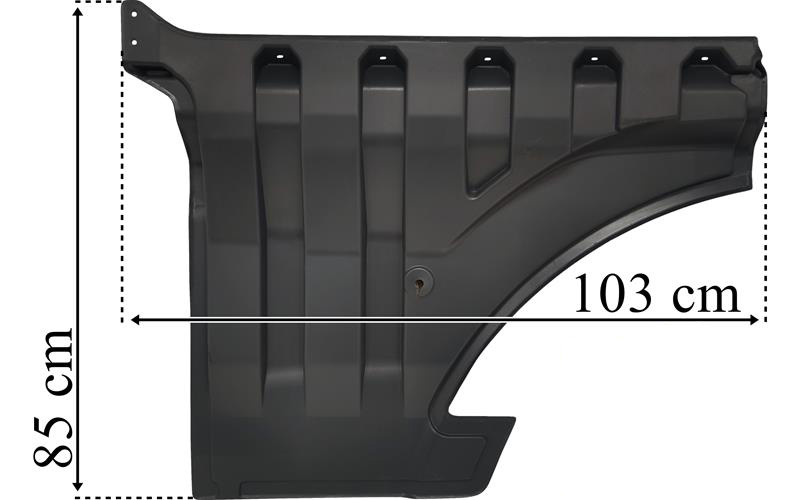 Ayakkabılık TGX Euro 6 Sol | OEM 81626100080