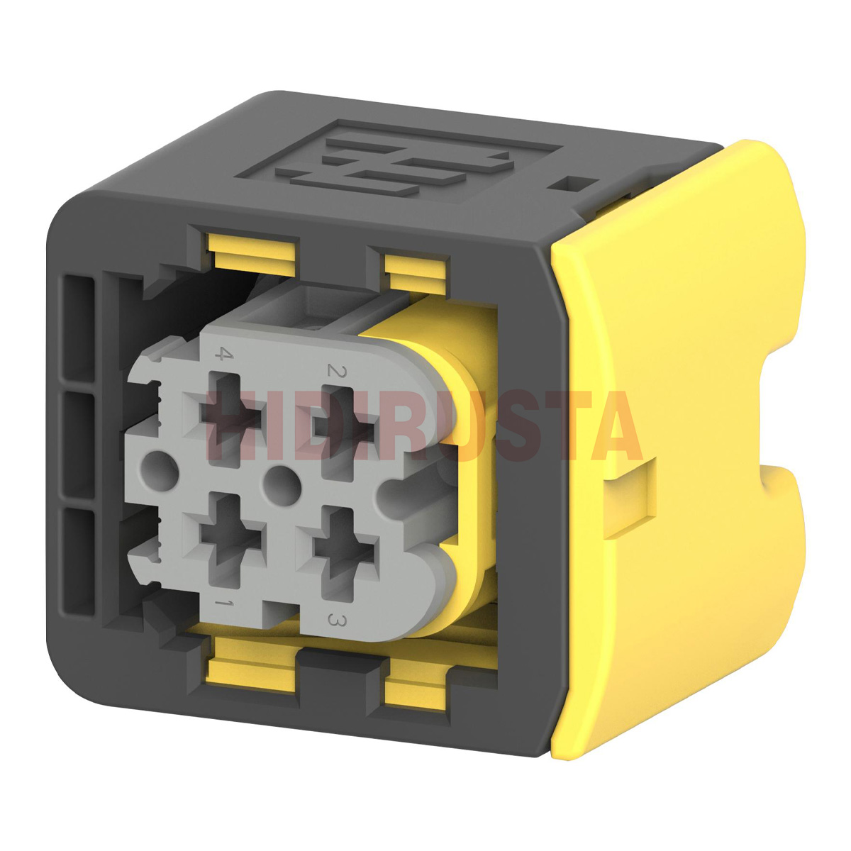 Hdscs Soket (Dişi, Gri, 4 Fiş) | OEM 1816060
