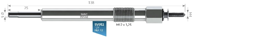 Kızdırma Bujisi 11V Isuzu D-Max I (Tfr, Tfs): 3.0 Ditd Trooper I (Ubs): 2.8 Td GN061 0 100 226 520 | OEM SV052
