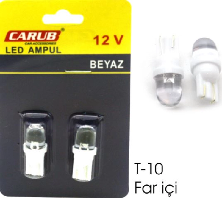 Ampul 12V T-10 LED Fariçi Beyaz | OEM BR0400106