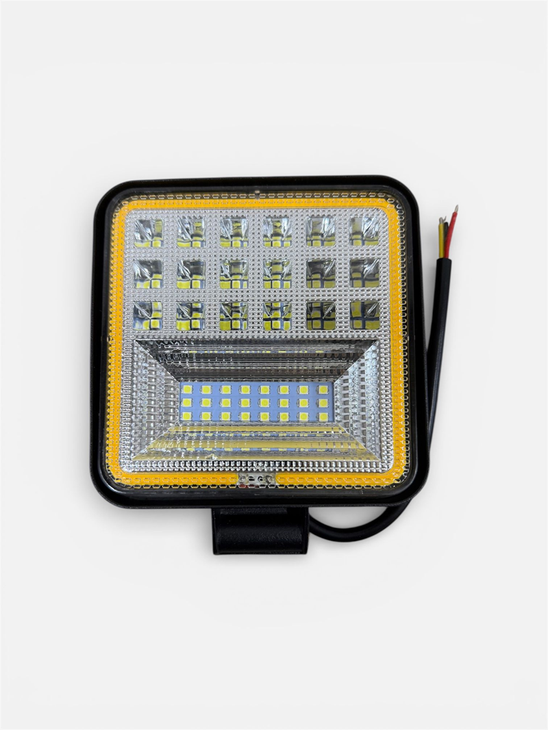 Çalışma Lambası 42 LED Sarı Çerçeve