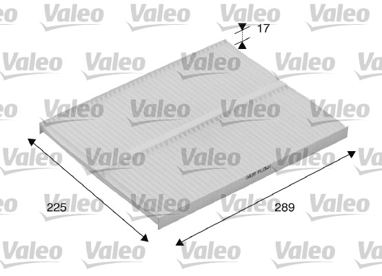 Polen Filtresi Omega B 94>03 | VALEO 698167 | OEM 6808613 6808613 1808605 90458294 1808605 90458294