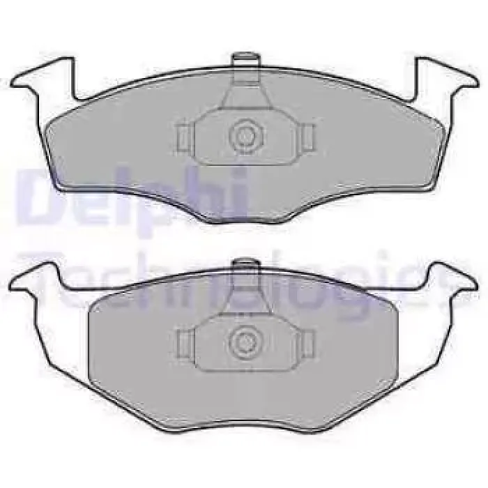 Fren Balatasi Ön Polo 3 95> Lupo 98> Fox 05> / Arosa 97> / Fabia 00>10 | DELPHI LP1601 | OEM 6N0698151 6N0698151C