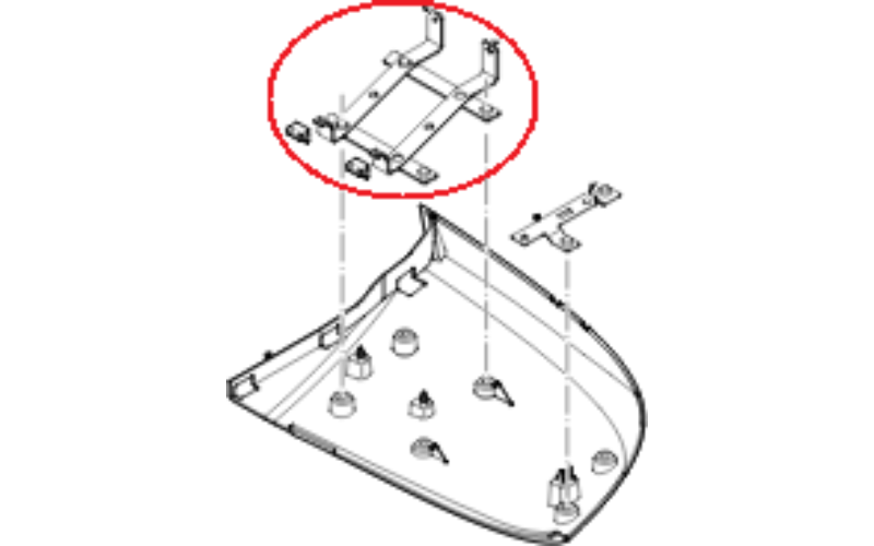 Braket DAF Xg | OEM 2260349