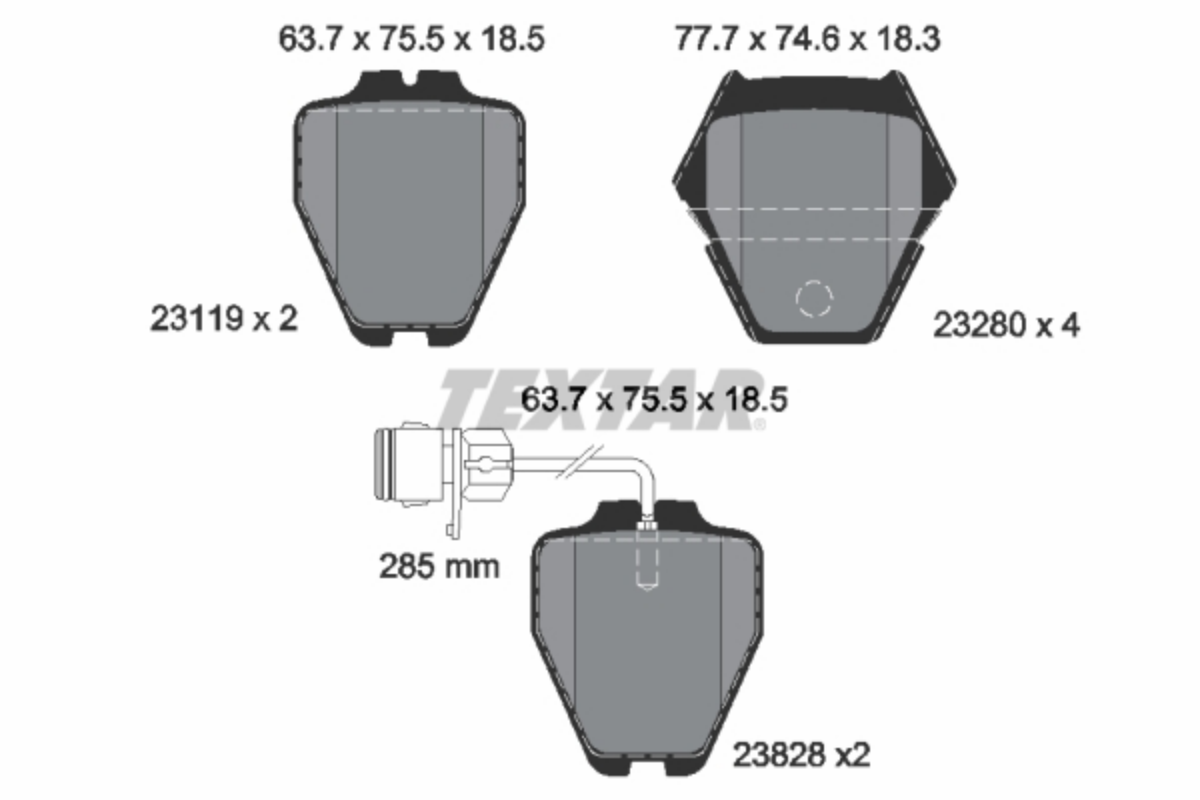 Fren Balatası (Diskli) | OEM 4D0698151