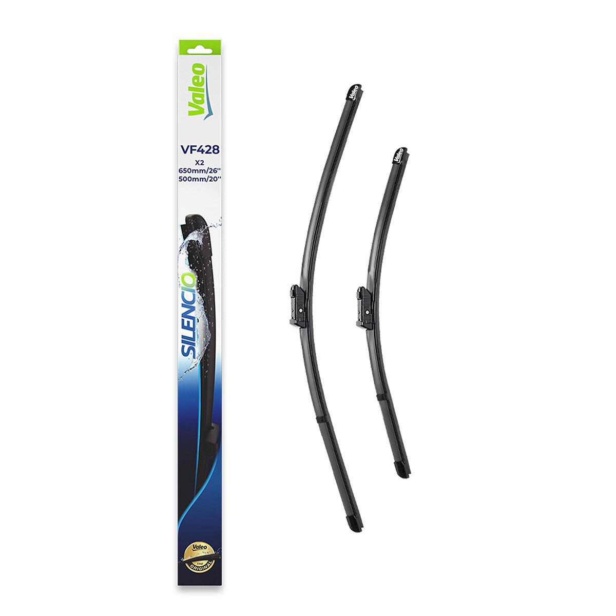 Silecek Supurgesi Flat Blade (X2) 650 / 500MM Togg T10X T10F Volvo C30 / S40 / V50 / S60 / S80 | VALEO 574377 | OEM 31253012