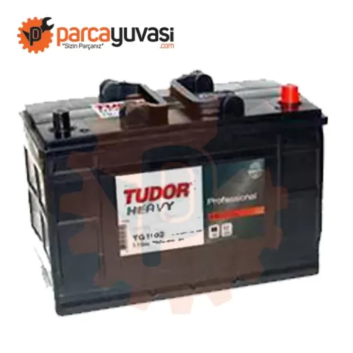Aku 12V 110 Ah 750A D02 (349×175×235) Start Pro (105 Ah Muadili) | TUDOR TG1102 | OEM 55176510