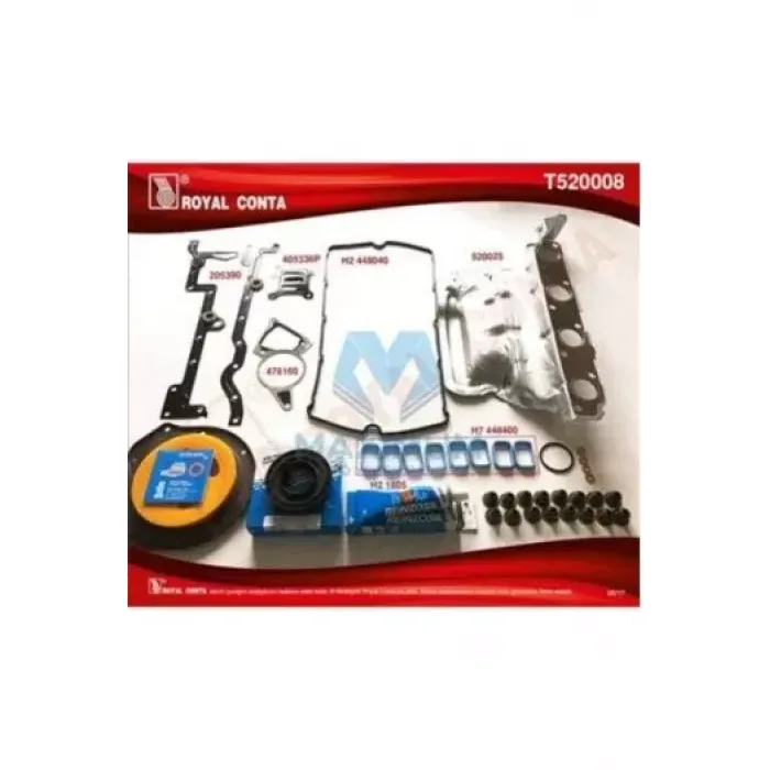 Motor Takim Contasi (Alt / Ust Full) / (Reinz Keceli Subap Lastikli Isi Sperlikli) S,K,C Haric Transit V347 2,2TDCI 06 /> | ROYAL T520008 | OEM 6C11 6008 AA