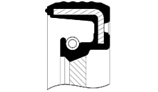 Sanziman Arka Kece Bmc Probus 215 / Renult Midlum / Volvo F16 / Zf 6S850 (70X90X0X10X0) | SKT 047843-V | OEM 9P914123
