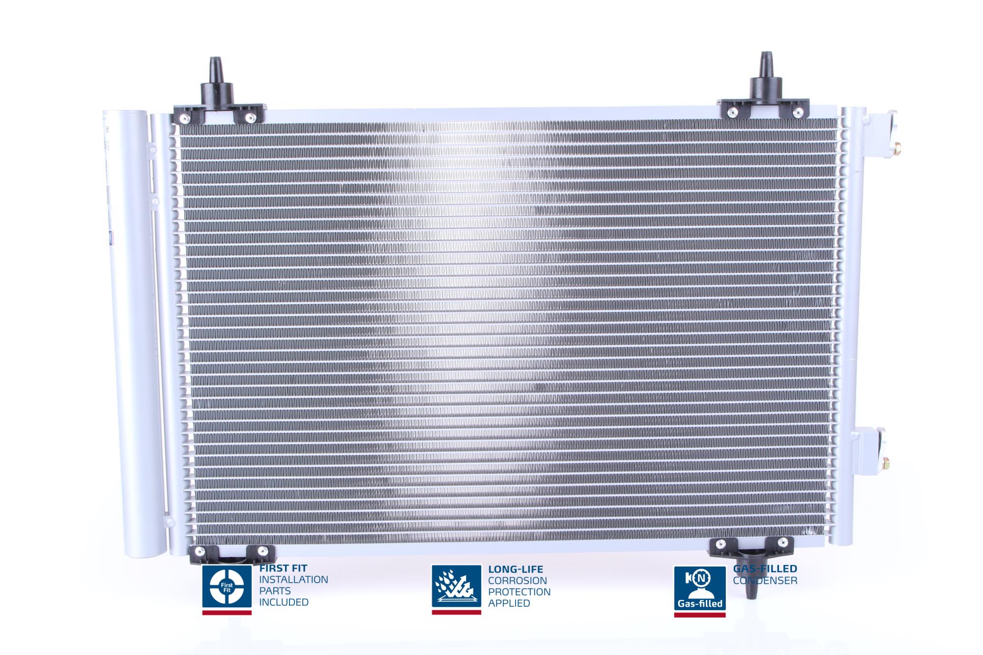 Klima Radyatoru(Kondanser) C4-P307 TU5JP4(1,6 16V)-ET3J4(1,4 16V) (01-06) Berlingo 3-Partner Tepe | NISSENS 94758 | OEM 6455CY