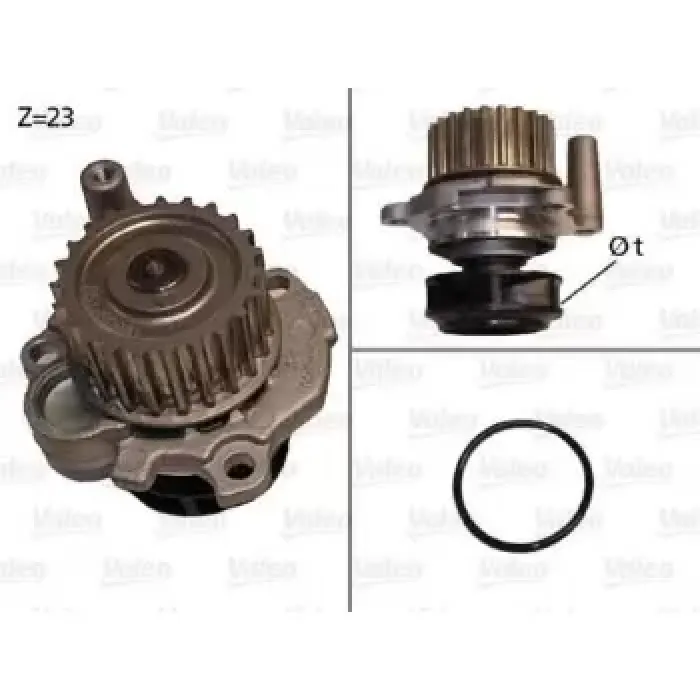Devirdaim A3 A4 A6 Tt Cordoba Ibiza III IV Leon Toledo II Fabia Octavia Super B Bora Caddy III Golf 1.8T | VALEO 506532 | OEM 06A121011C 06A121011C 06A121011E 06A121011F 06A121011E 06A121011F