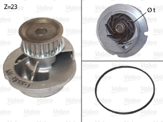 Devirdaim X18XE Z18XE Vectra B Zafira A Astra G | VALEO 506656 | OEM 90543935 90543935 1334135 1334135