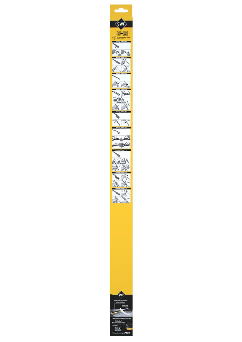 Silecek Supurgesi (Sag / Sol) Boy: 800 / 750MM Muz Tipi C4 Picasso 06> (Swf) | VALEO 119451 | OEM 1609882780 1609882780 6426PC 6426PE 6426PC 6426PE