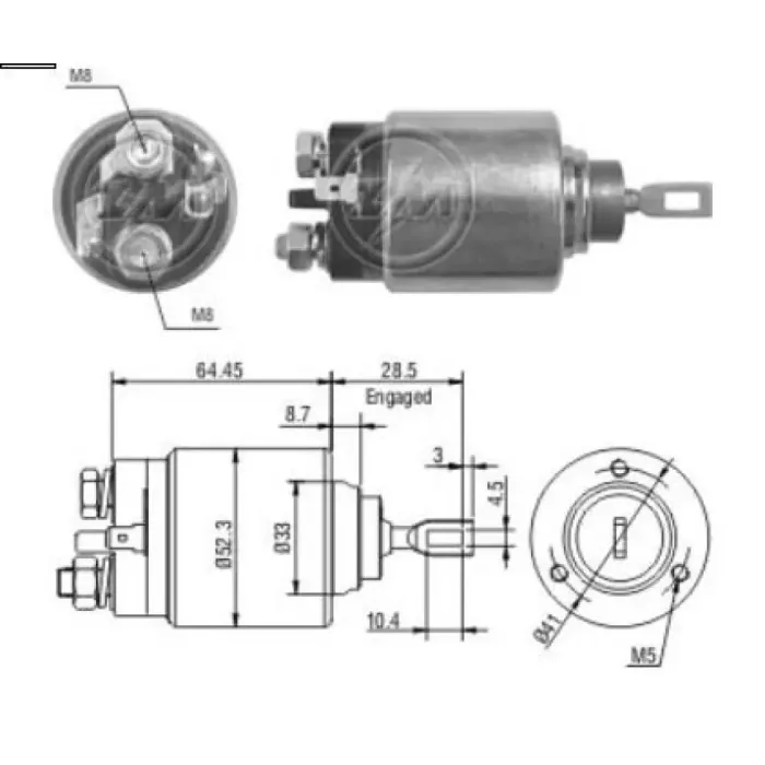 Mars Otomatigi 12V Clio Kangoo Laguna Megane | ZM 0374 | OEM 77 01 042 468