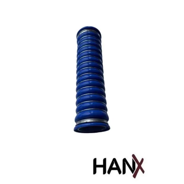 Intercooler Silikon Hortum Flansli 14 Telli (Ø 80 390MM) Mavi Volvo | HANX H.00386 | OEM 7421312237 1665556 8149800