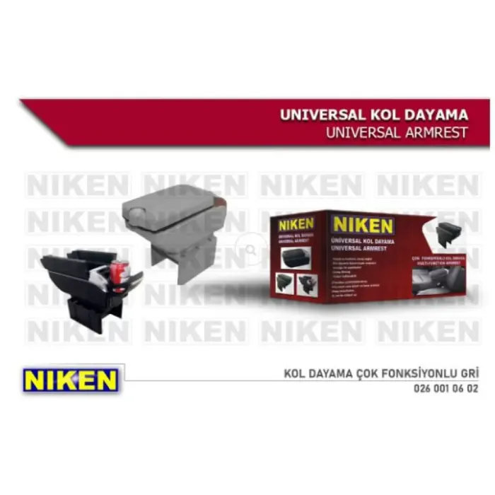 Kol Dayama Cok Fonksiyonlu Gri Universal | NIKEN 026 001 06 02