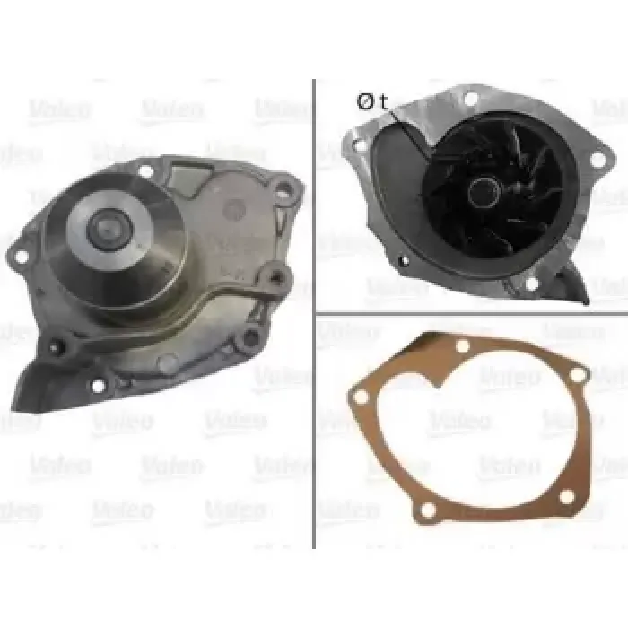 Devirdaim Laguna II 19 DCI 04> Megane II 1.9 DCI 02> Primera 1.9 DCI 02> Grand Vitara 1.9 DCI 05>15 | VALEO 506725 | OEM 7701479114 7701479114 7701474435 7701474435