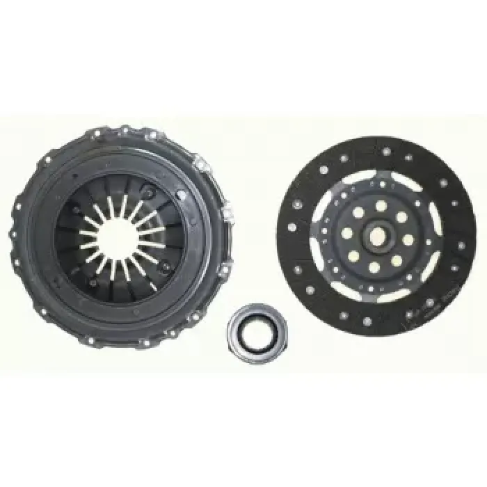 Debriyaj Seti Baski Balata Rulman Transporter T4 2,4D (Aja Aab) Djz Sanziman 220MM 95>04 | SACHS 3000 829 001 | OEM 074198141X