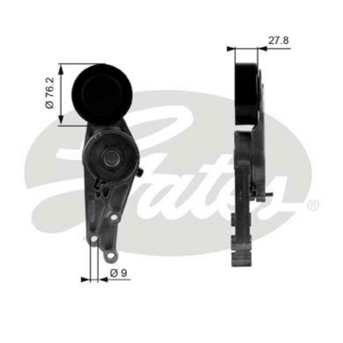 Kayış Gerdirici, Kanallı V Kayışı (Kayış Tahriki) | OEM 06B903133
