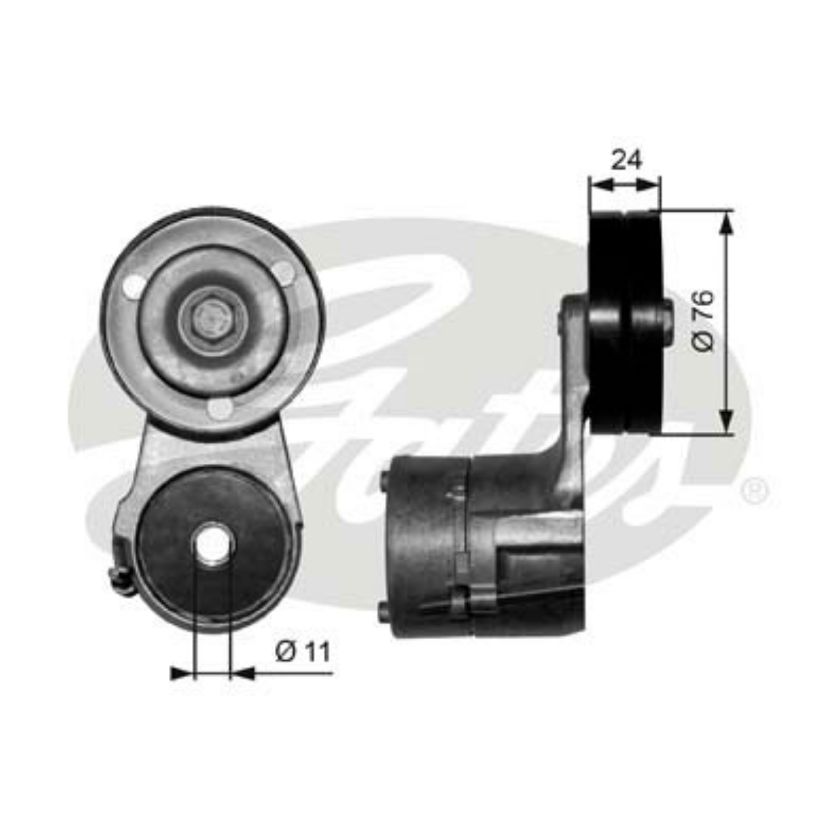 Kayiş Gergi Kasnaği Renault 420 Ps | OEM 5001859386