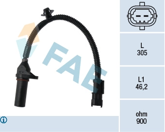 Krank Pozi̇syon Sensörü Accent Blue 2011 -> I20 2012 -> I30 2007 -> IX35 2009 -> Tucson 2010 -> / Ceed 2007 -> | FAE 79334 | OEM 39180-2B000
