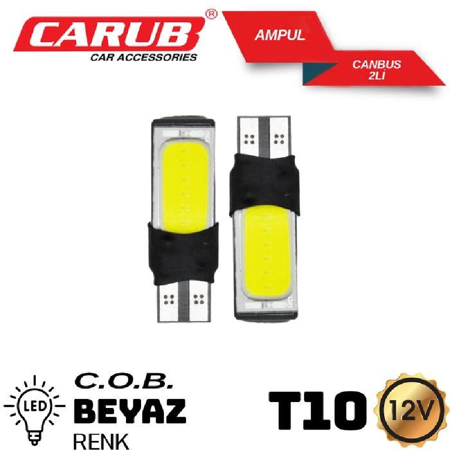 Ampul 12V T-10 C O B Beyaz CANBUS | OEM BR0405528