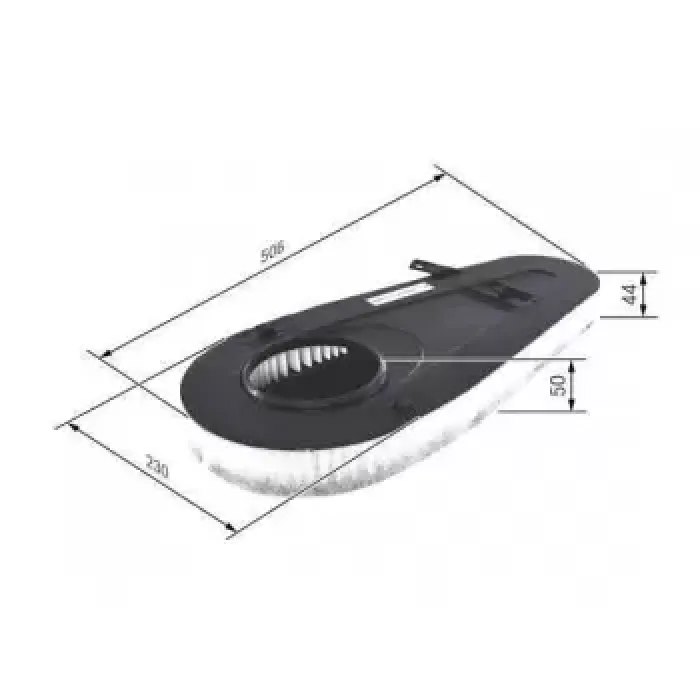 Hava Filtresi Bmw F10 F07 F01 | BOSCH F026400365 | OEM 13717800151