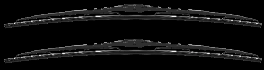 Silgi Paleti (2 Adet) 700 ve 700mm Fıskiyeli Grafitli - Scania P-R-T, Mercedes Actros MP4 (EURO5-EURO6)-ANTO | OEM SS37TAF1